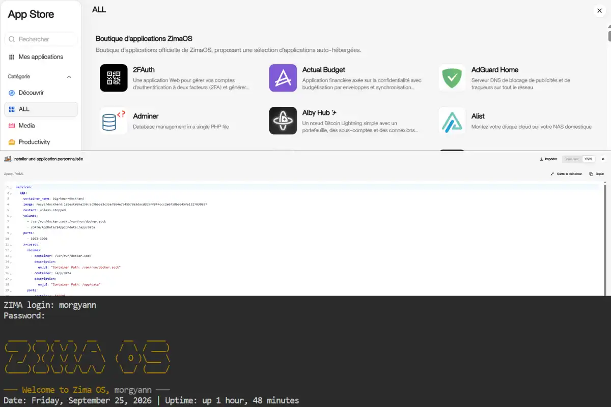 Installer une application Trois méthodes