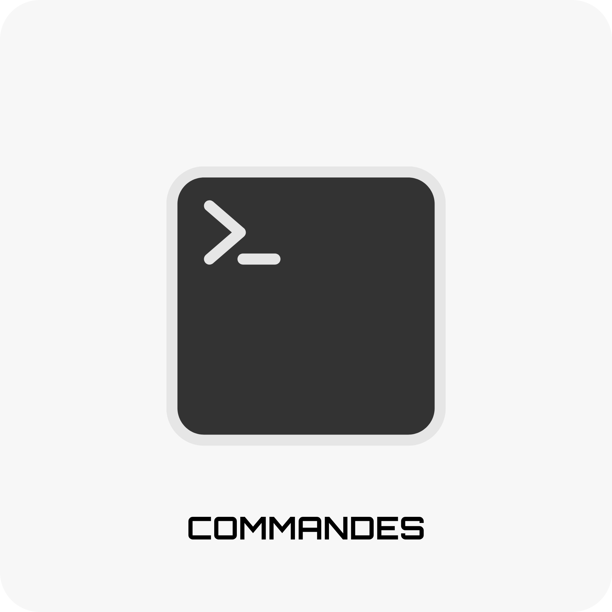 Commandes Terminal