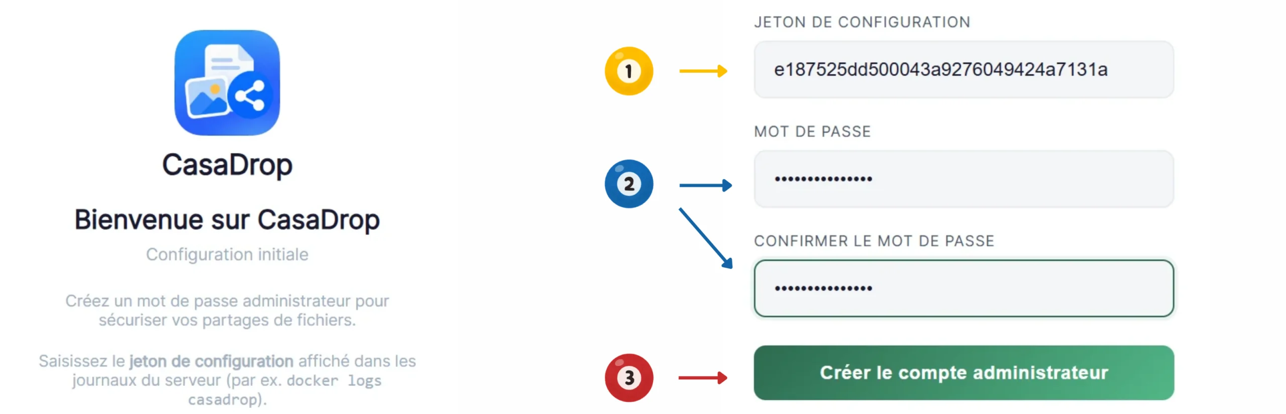 Compte admin
